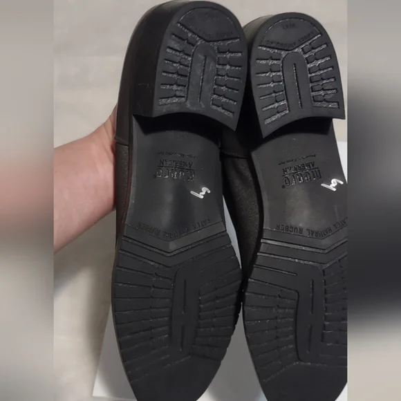 Munro Gray Slip-On Loafers 10.5 narrow/slim - Picture 6 of 7